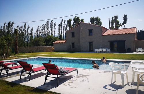 Saint-Genis Maison | Authentique mas catalan avec piscine chauffée à 10 min des plages