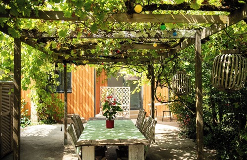 Le Gue-d'Allere Maison | Authentique roulotte, piscine et jardin, entre la Rochelle et le marais poitevin