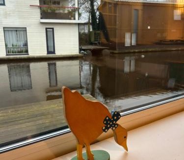 Stadionbuurt Appartement | Authentic Dutch boathouse