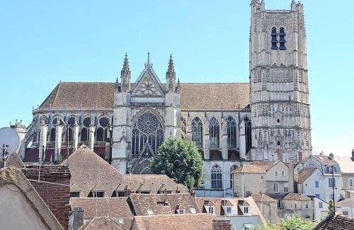 Auxerre Appartement | Aux'Cerfs - Vue imprenable Cathédrale