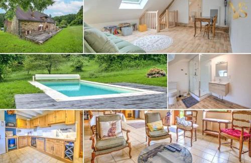 Saint-Paul-la-Roche Maison | Aux Cotés des Chenes Piscine et Nature