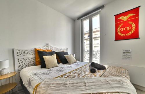 Saintes Appartement | Ave César - Confort Moderne, Charme Gallo-Romain, Cœur de Ville, Tv 4K, Fibre