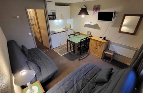 Avoriaz Appartement | Avoriaz 9ème, 4-5pers, Pied des pistes, Balcon, Plein Sud
