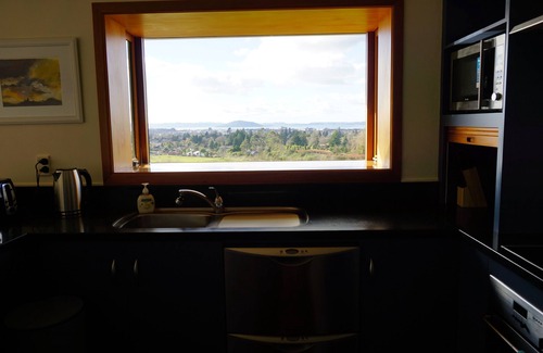 Rotorua Maison | Aww Sheep-vue ininterrompue magnifique