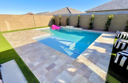 Buckeye Maison | AZ Sunshine Home(25 min to Airport)Resort Backyard~BBQ/POOL~ Spring Training🏟