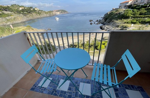 Collioure Appartement | AZUR Les pieds dans l'eau - WIFI FIBRE- PARKING Couvert ☀️