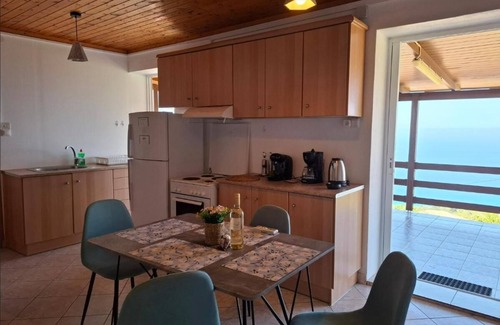 Angon Maison | Azure Horizon Apartment - Kefalonia , with Sea View, Balcony & Wi-Fi
