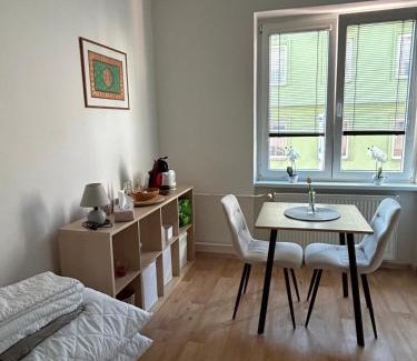 Decin Appartement | Bílý klid nově zrekonstruované studio