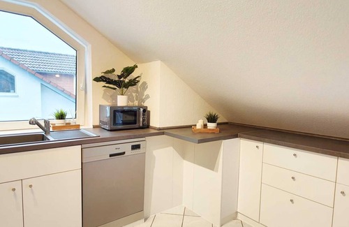 Rommelhausen Appartement | Büd05 - Ferienwohnung mit Balkon in Altenstadt bei Hanau, 67 qm, 3 Zimmer, Max. 5 Personen