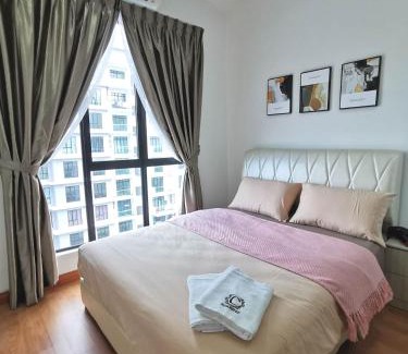 Taman Bukit Mewah Appartement | B2510 Paradigm mall 2BR 6Pax Wifi Tvbox NETFLIX! Prime Area The Platino By STAY