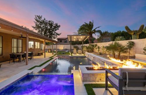 Arabian Views Maison | Backyard Bliss - Firepit Putt Play Pool & Spa