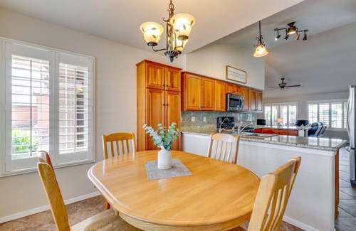 Palm Valley Maison | Backyard Luxury with Private Pool and Hot Tub on Golf Course