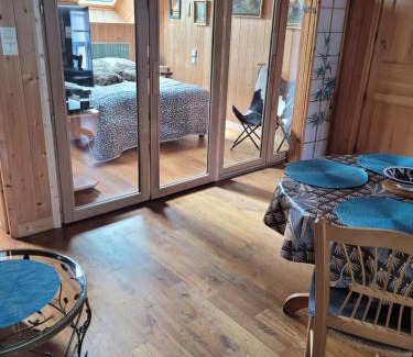 Pays de Conches Appartement | Baie du Mt St Michel logement Ecobio, sauna privé