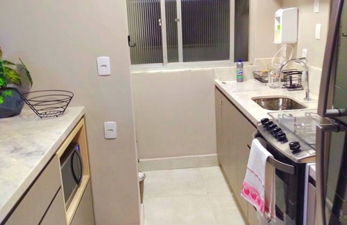 Vila Velha Appartement | Balcony with sea view at Praia da Costa