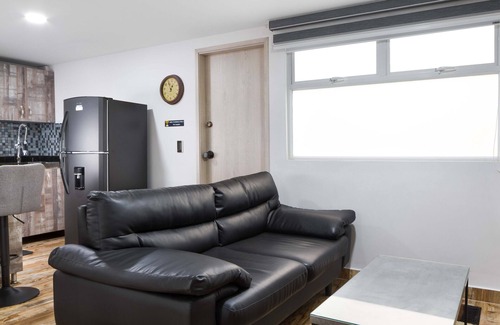 El Poblado Appartement | Balcon 1 chambre AC, bain à remous Poblado
