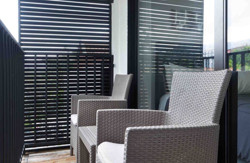 El Poblado Appartement | Balcon 1 chambre AC, bain à remous Poblado