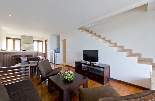 East Selemadeg Maison | Bali Sawah Town House A4, Vue sur la piscine