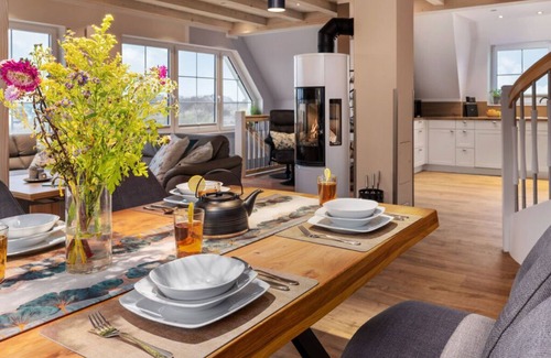 Dranske Maison | Vue sur Baltique Résidence de vacances confortable