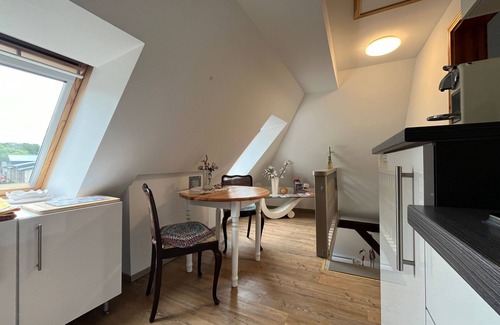 Biendorf Appartement | Baltic Sea vacation apartment 1-left / maisonette / upper floor with balcony - FeWo's am Gutshaus