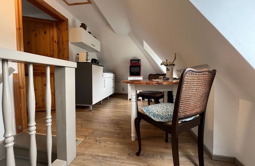 Biendorf Appartement | Baltic Sea vacation apartment 1-left / maisonette / upper floor with balcony - FeWo's am Gutshaus