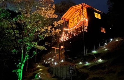 Medellin Cabine | Bamboo lodge Vista privilegiada a las montañas