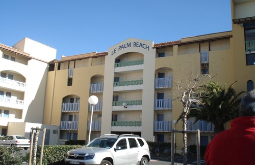 Saint-Hippolyte Appartement | Le BARCARES. Res. le "Palm Beach" à 50 mètres de la Grande Plage.