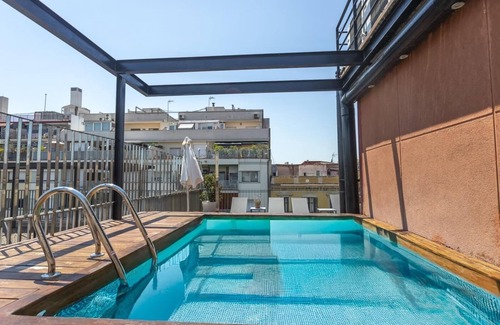 el Fort Pienc Appartement | Appartement Quartier Gothique avec Piscine pour 8