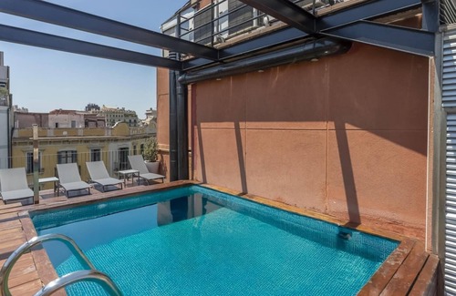 el Fort Pienc Appartement | Appartement Quartier Gothique avec Piscine pour 8