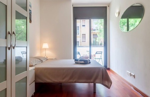 Hostafrancs Appartement | Barcelone | Plaza España Apt. avec immense balcon ®