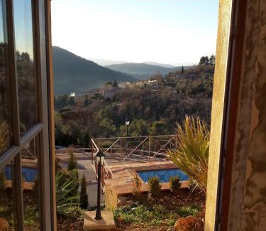 Bargemon Villa | Bargemon villa with modern interior and gorgeous view - with private pool