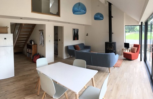 Wedmore Maison | Conversion de grange près de Wedmore (nouvelle inscription pour 2018) avec piscine intérieure chauffée