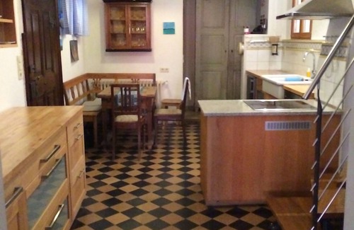 Volkach Appartement | Ferienwohung Baroque (150m²) dans les salles du commerce du vin Palais Meissner