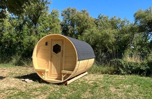 Esnandes Cabine | Barrel Combo X2 Avec Terrasse - VUE MER