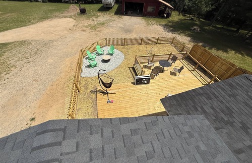 St. Helen Cabine | Base Camp - Cozy 2-bed with ORV trail access. Fully fenced-in and dog-friendly