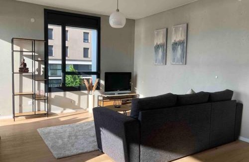 Huningue Appartement | Basel-Tram 8-Tristate-Bridge-Riverview