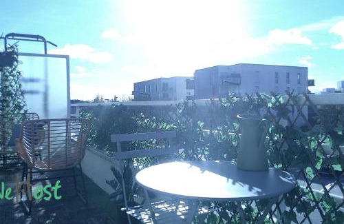 Quartier Doulon-Bottiere Appartement | Basse chenaie Cocon avec terrasse et Parking