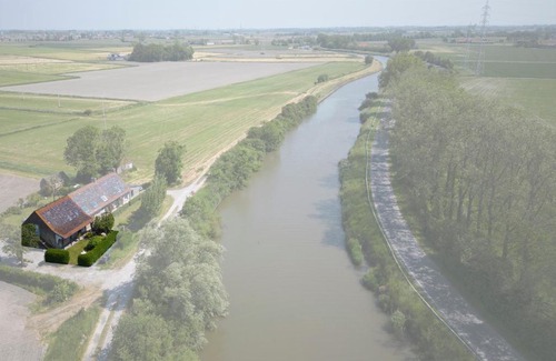 Keiem Appartement | Battre d'eau, verborgen b&b aan het water