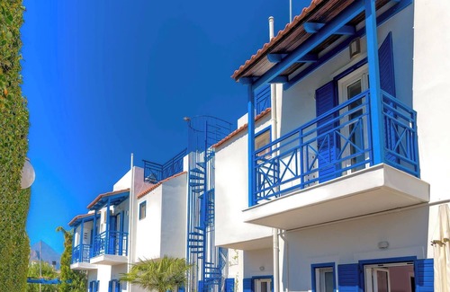 Agios Dimitrios Appartement | barbecue, jardin, d'Amoudara, cuisine complète, parking-3