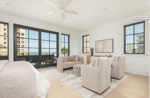 Jacksonville Beach Maison | Be A Nomad – Oceanview Luxe, 5BR Retreat