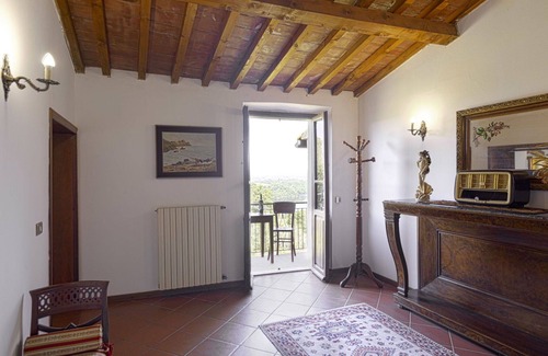 Ponte Buriano Maison | Belle maison de vacances privée pour 4 personnes avec TV, terrasse et animaux admis
