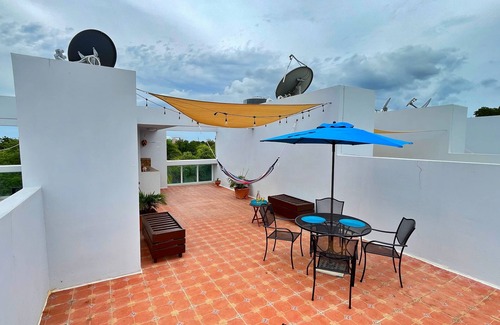 El Combate Maison | Maison de ville à Combate Beach, AC, piscine, communauté fermée