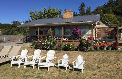 Maxwelton Cottage | Chalet de plage sur la fabuleuse plage de Maxwelton, Whidbey Island, WA.