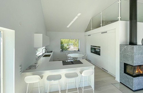 Osteraker Municipality Maison | Beach front home in åkersberga with sauna