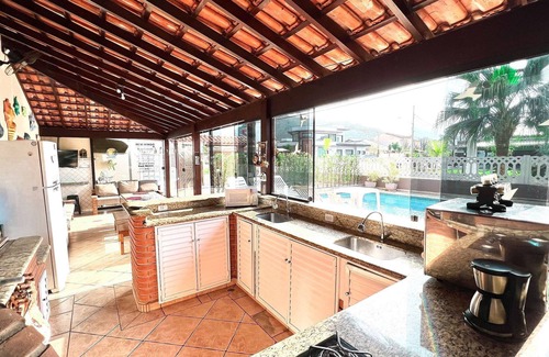 Caraguatatuba Copropriété | Beach House, 300 mts, with Pool and WIFI