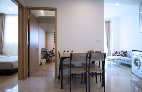Kampong Glam Appartement | BEACH RD.LOFT 2BR/ MINS TO NICOLL HIGHWAY MRT