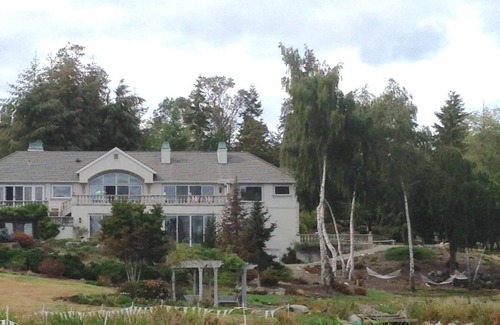 Vashon Island Maison | Vashon lieu en plein air w / Mt. Vues Rainier et de Puget Sound sur 40 acres