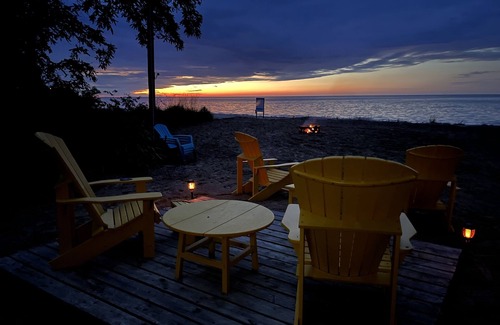 Kettle Point 44 Maison | Beachfront and waterfront home for a relaxing getaway for couples or families.