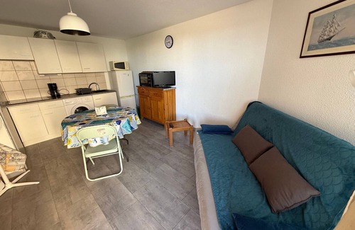 Gruissan Appartement | Appartement RDC 6 pers, à 20m plage Grazel, Gruissan