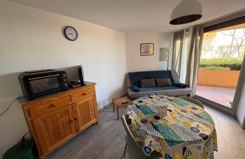 Gruissan Appartement | Appartement RDC 6 pers, à 20m plage Grazel, Gruissan