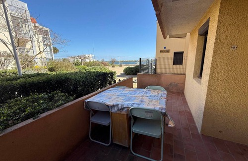 Gruissan Appartement | Appartement RDC 6 pers, à 20m plage Grazel, Gruissan